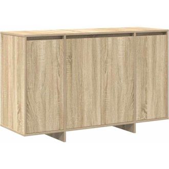 vidaXL Vidaxl - Vitrina Roble Sonoma 120 X 41 X 75 Cm Madera Contrachapada