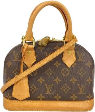Louis Vuitton Pre-owned Handbags, female, Brown, Size: ONE SIZE Pre-owned Alma BB Handbag