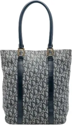 Dior Pre-owned Tote Bags, female, Blue, Size: ONE SIZE Pre-owned Vintage Tote Bag