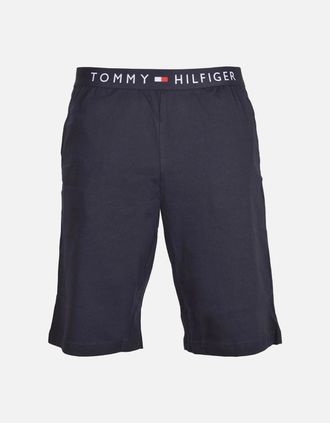 Tommy Hilfiger Mens Classic Logo Lounge Shorts, Navy - Size: 32/30/31