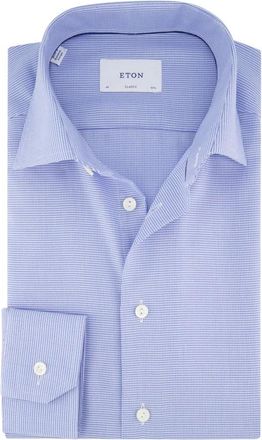 Eton Heren, Overhemden, Blauw, Maat: 3XL