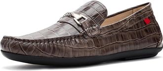 Marc Joseph New York Park Ave 2 Mens Shoes Cafe Croco : 11.5 M, Leather