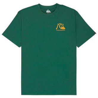 Quiksilver Evo Original BS S/S T-Shirt f&uuml;r Herren | gr&uuml;n
