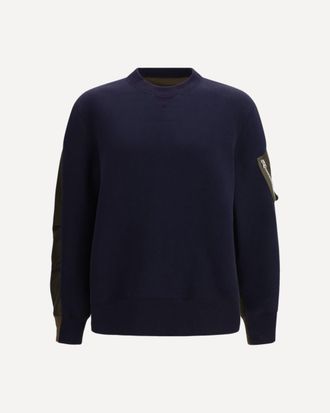 sacai Sponge Sweatshirt Male 1