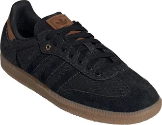 adidas Gender Inclusive Samba OG Sneaker in Core Black/colour/gum4 at Nordstrom, Size 7.5