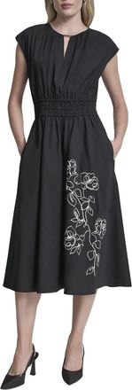 DKNY Fit & Flare Dress