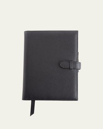 Royce Leather Monogrammed Executive Weekly Leather Calendar Planner