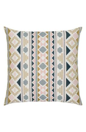 Elaine Smith Roca Stripe Indoor/Outdoor Accent Pillow in Blue Multi at Nordstrom
