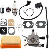 OEM Carburador Con Bobina De Encendido, Filtro De Combustible, Manguera De Combustible Y Filtro De Aire Para Cortac&eacute;sped/desbrozadora Stihl Fs120, Fs200, 