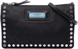 Prada Pre-owned Etiquette Borsa a tracolla - - Pre-owned - Donna - Nero - ONE SIZE