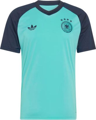 adidas Germany 26 Away Pre Match Jersey Asia Sizing Flash Aqua JZ4578