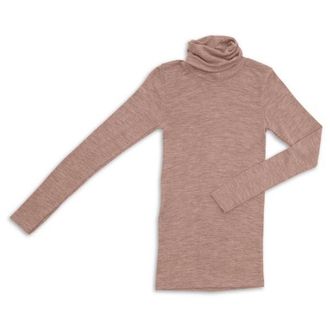 Engel Damen-Rolli L/S Seidenunterw&auml;sche f&uuml;r Damen | braun