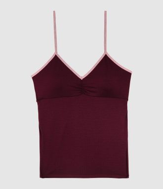 La Nouvelle Caraco Georgia Mousses Amovibles Burgundy Cocoon