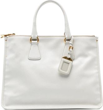 Prada Pre-owned Prada Saffiano Lux Double Zip Tote Ladies LKRLW4E8J9HFFPSL