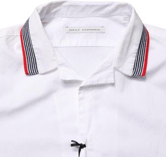 Daniele Alessandrini Daniele Alessandrini Short Sleeves Button Down Mens Shirt (Pre-Owned)