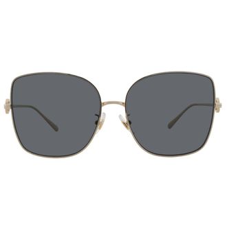 Tory Burch Dark Grey Butterfly Ladies Sunglasses TY6106D 334387 60