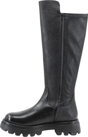 Alviero Martini 1A Classe High Boots - Dames - Hoge Laarzen - Zwart - 36 EU - Leer - Schoenen