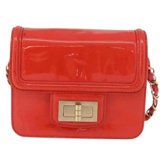 Chanel Pre-owned Mini Bags, female, Red, Size: ONE SIZE Pre-owned Reissue 2.55 clutch
