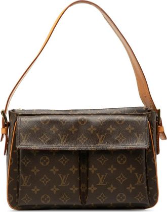 Louis Vuitton Borsa a spalla Viva Cite GM con monogramma 2003 - Marrone