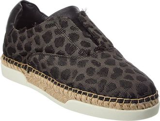 Tod's TodS Gomma Canvas & Leather Sneaker