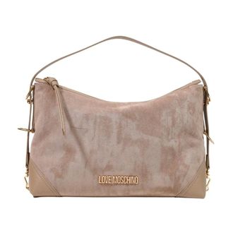 Love Moschino Large Bag - female - Love Moschino - Shoulder Bags - Beige - ONE SIZE - Bags