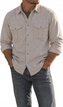 Filson Alaskan Guide Shirt In Heather Natural