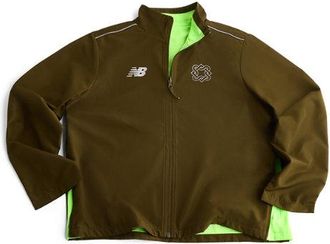 New Balance Uomo NB x Lack of Guidance Reversible Jacket in Marrone, Poliestere, Taglia L