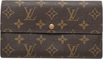 Louis Vuitton Portafoglio Sarah 1998 - Marrone