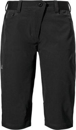Schöffel Capri Pants Style Keitele Velohose für Damen | schwarz