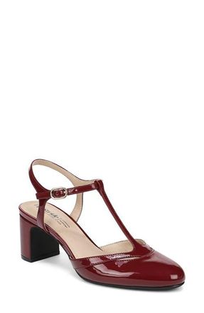 Life Stride Toni Ankle Strap Pump in Dark Cherry at Nordstrom, Size 6.5