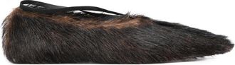 Plan C Bont Ballet Flats - Dames - Ballerinas - Bruin - 38 EU - Schoenen