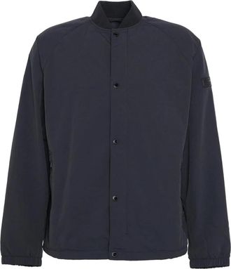 Barbour Mosswold Showerproof Jacket - Heren - Zomerjassen - Zwart - M - Wol - Jassen