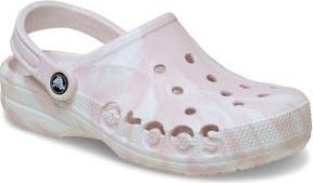 Crocs Gender Inclusive Baya Marbled Clog in Barely Pink/Multi at Nordstrom Rack, Size 10 Womens / 8 Mens