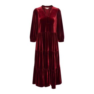 Part Two Dames, Jurken, Rood, Maat: 2XL Poliester