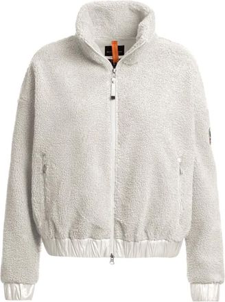 Parajumpers Sweatshirt met volledige rits - Dames - Sweatshirts & Hoodies - Wit - Maat: M Zijde