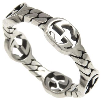 Gucci Silver Silver Band Ring (Pre-Owned)