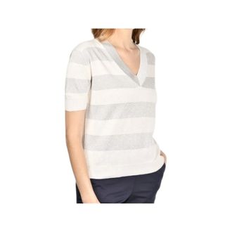 Gran Sasso V-neck Knitwear - female - Gran Sasso - V-neck Knitwear - Multicolor - XS - Knitwear