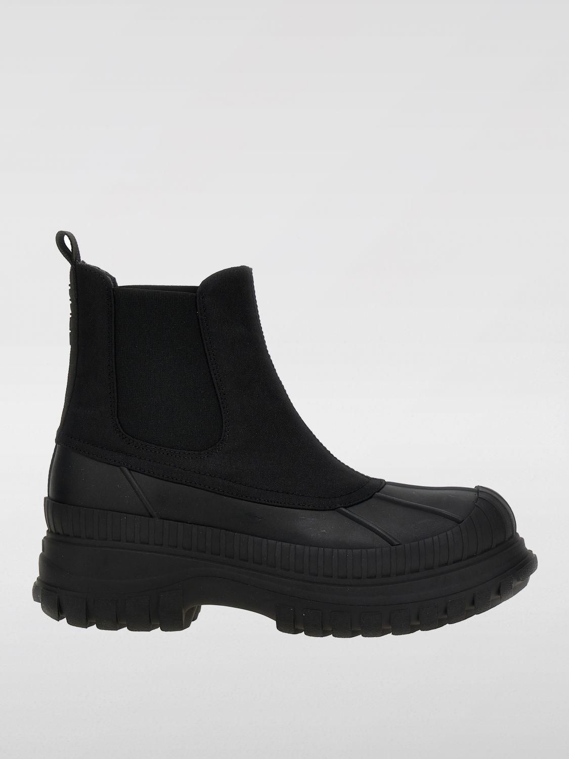 ショートブーツ・ブーティ GANNI Woman Flat ankle boots Black S2273 099 GANNI Woman Flat ankle boots Black S2273 099
