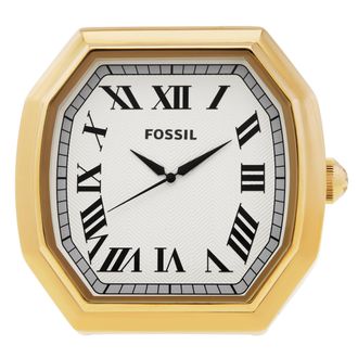 Fossil Quartz Cream Dial Table Clock ES5486