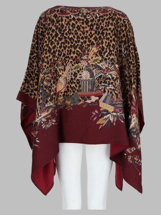 Etro Printed Poncho Tunic