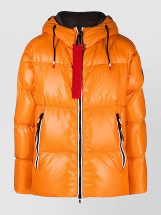 Peuterey nylon down jacket drawstring hood pockets