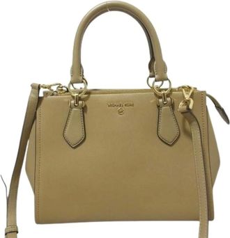 Michael Kors Pre-owned Handbags, female, Brown, Size: ONE SIZE Pre-owned Leather Handbag