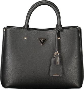 Guess Black Polyurethane Womens Bag