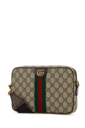Gucci Mens Printed Canvas Small Ophidia Clutch Oldbenacvrvna T Polyurethane Polyamide