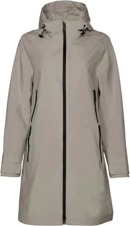 Danwear Stijlvolle regenjas voor vrouwen - Dames - Regenjassen - Beige - S - Polyester - Jassen