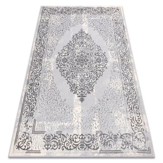 RugsX Rugsx - Alfombra Core W7161 Roseta Vintage - Estructural, Dos Niveles De Vell&oacute;n, Gris Grey 120x170 Cm