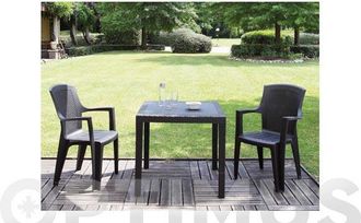 Progarden Ipae Progarden - Sillon Ratan Eden Antracita - Eden Ratan