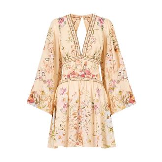 Camilla Mujer, Vestidos, Beige, Talla: XS