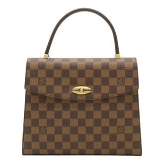 Louis Vuitton Pre-owned Damier Malletier Handtas - Dames - Pre-owned - Bruin - Maat: ONE Size