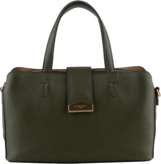 Pourchet Cavalcade Handtas - Dames - Handtassen - Groen - ONE Size - Leer - Tassen
